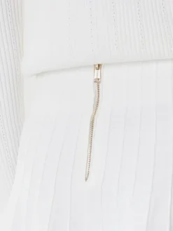 Guess Spódnica mini W5YD65 Z0130 Biały Regular Fit