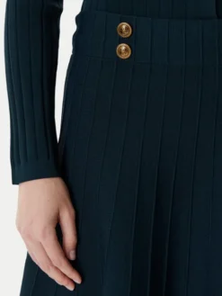 Guess Spódnica mini W5YD65 Z0130 Zielony Regular Fit