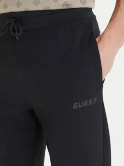 Guess Spodnie dresowe Z6GB02 K2844 Czarny Regular Fit