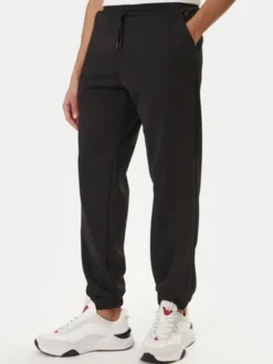 Guess Spodnie dresowe Z6RB09 KD472 Czarny Regular Fit
