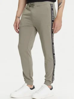 Guess Spodnie dresowe Z2YB19 K6ZS1 Khaki Regular Fit