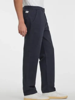 Guess Spodnie materiałowe 166057 Niebieski Regular Fit