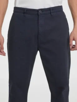 Guess Spodnie materiałowe 166057 Niebieski Regular Fit