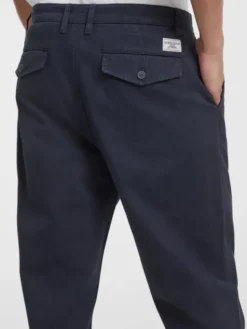 Guess Spodnie materiałowe 166057 Niebieski Regular Fit