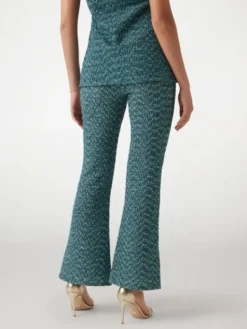 Guess Spodnie materiałowe 176851 Zielony Slim Fit