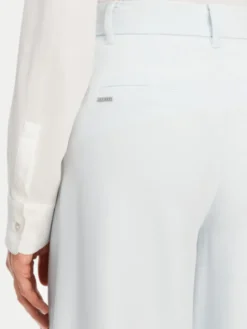 Guess Spodnie palazzo W5GB02 WH9Y2 Błękitny Wide Leg