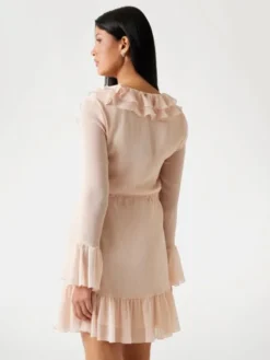 Guess Sukienka codzienna 175821 Różowy Classic Fit