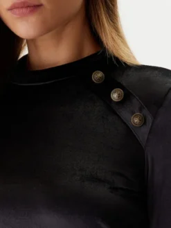 Guess Sukienka koktajlowa W5BK38 KCN22 Czarny Slim Fit