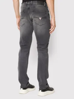 Guess Sweter Angeles M2YAN2 D4Q52 Szary Slim Fit