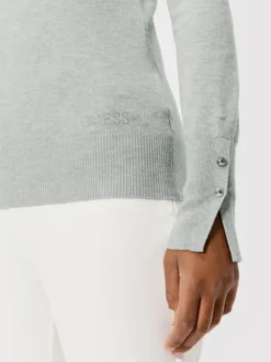 Guess Sweter Elinor W2YR30 Z2V62 Szary Regular Fit
