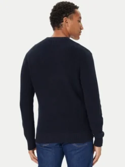 Guess Sweter M4BR30 Z3HM1 Granatowy Regular Fit