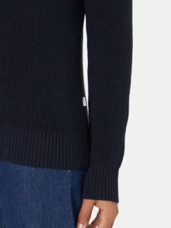 Guess Sweter M4BR30 Z3HM1 Granatowy Regular Fit
