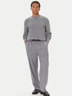 Guess Sweter M5BR42 Z2ZK2 Szary Regular Fit
