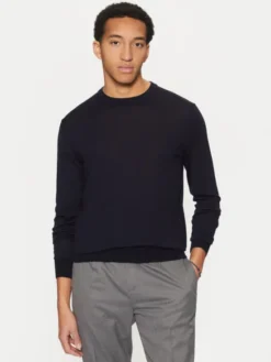 Guess Sweter M5RR36 Z3LZ0 Niebieski Regular Fit