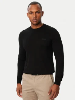 Guess Sweter M6YR07 Z0912 Czarny Regular Fit