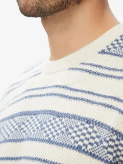 Guess Sweter M6YR15 Z0920 Kremowy Regular Fit