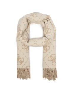 Guess Szalik AW5217 VIS03 Beżowy jasny