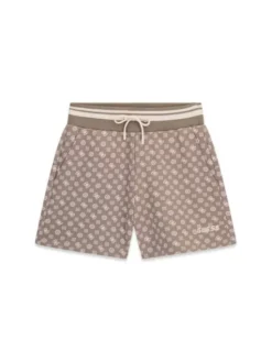Guess Szorty materiałowe 176131 Beżowy Classic Fit
