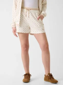 Guess Szorty materiałowe 176131 Biały Classic Fit