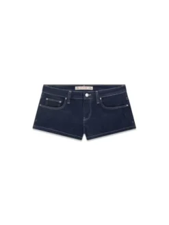 Guess Szorty materiałowe 183138 Niebieski Short Fit