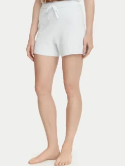 Guess Szorty materiałowe O6BD01 Z1148 Niebieski jasny Regular Fit
