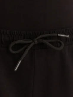 Guess Szorty sportowe E6GD01 KCRZ1 Czarny Relaxed Fit