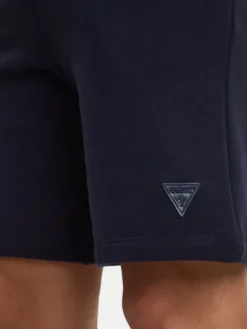 Guess Szorty sportowe M6GD12 K3020 Granatowy Slim Fit