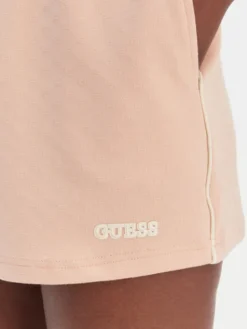 Guess Szorty sportowe V6GD08 K3004 Pomarańczowy Relaxed Fit