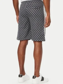 Guess Szorty sportowe Z6GD12 K3220 Granatowy Regular Fit