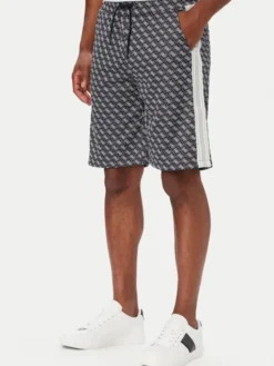Guess Szorty sportowe Z6GD12 K3220 Granatowy Regular Fit