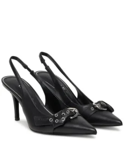 Guess Szpilki FLPPSE ELE05 Czarny