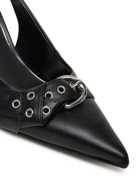 Guess Szpilki FLPPSE ELE05 Czarny