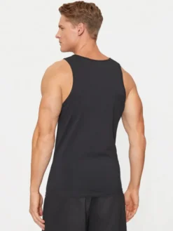 Guess Tank top U97M02 KCD31 Czarny Regular Fit