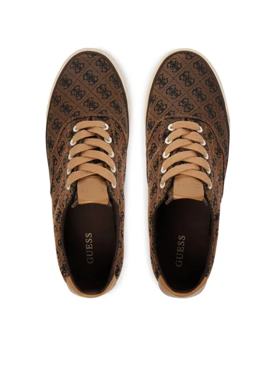 Guess Tenisówki FMJDO SFAL12 Brązowy