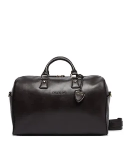 Guess Torba weekendowa V6BZ05 W4592 Brązowy ciemny