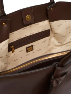 Guess Torebka Allegra HWBG22 37230 Brązowy ciemny