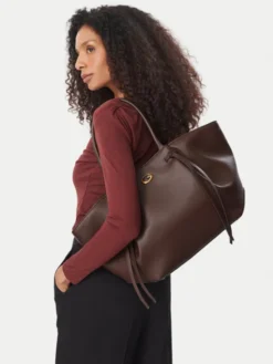 Guess Torebka Allegra HWBG22 37230 Brązowy ciemny