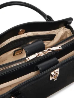 Guess Torebka Audrey Logo HWJG97 55060 Czarny