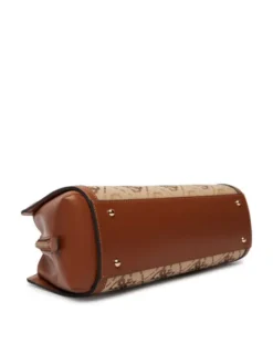Guess Torebka Audrey Logo HWJG97 55060 Brązowy jasny