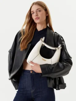 Guess Torebka Calista HWBG73 34170 Kremowy