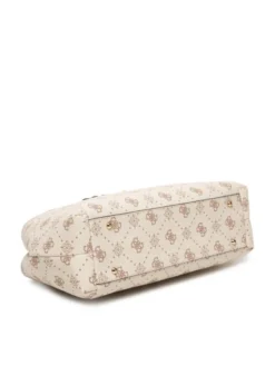 Guess Torebka Carrie Logo HWGP98 98060 Écru