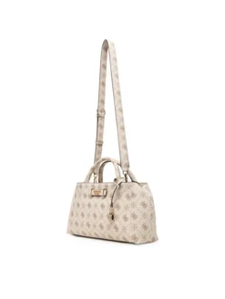 Guess Torebka Carrie Logo HWGP98 98060 Écru