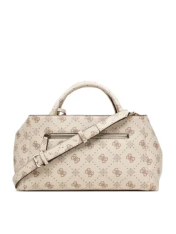 Guess Torebka Carrie Logo HWGP98 98060 Écru