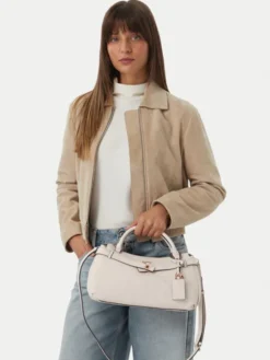 Guess Torebka Ella Logo HWPD97 46050 Kremowy