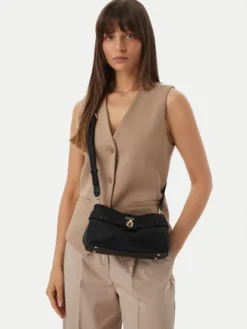 Guess Torebka Ella Logo Mini HWPD97 46730 Czarny