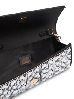Guess Torebka Elsie Mini HWSC96 50710 Srebrny
