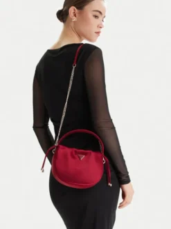 Guess Torebka Elsie Mini HWSE96 50750 Bordowy
