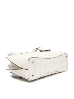 Guess Torebka Emelie Logo HWGP99 28060 Biały