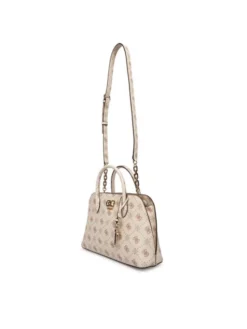 Guess Torebka Emelie Logo HWGP99 28060 Écru