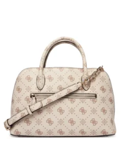 Guess Torebka Emelie Logo HWGP99 28060 Écru